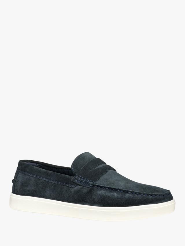 Geox U55GSA Avola Mens Navy Moccasins