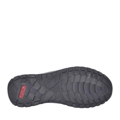 Rieker 03356-15 Mens Navy Multi Slip On Shoe
