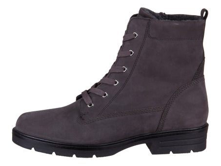 Gabor 34.651.19 Pepper Flat Ankle Lace Up Boot.