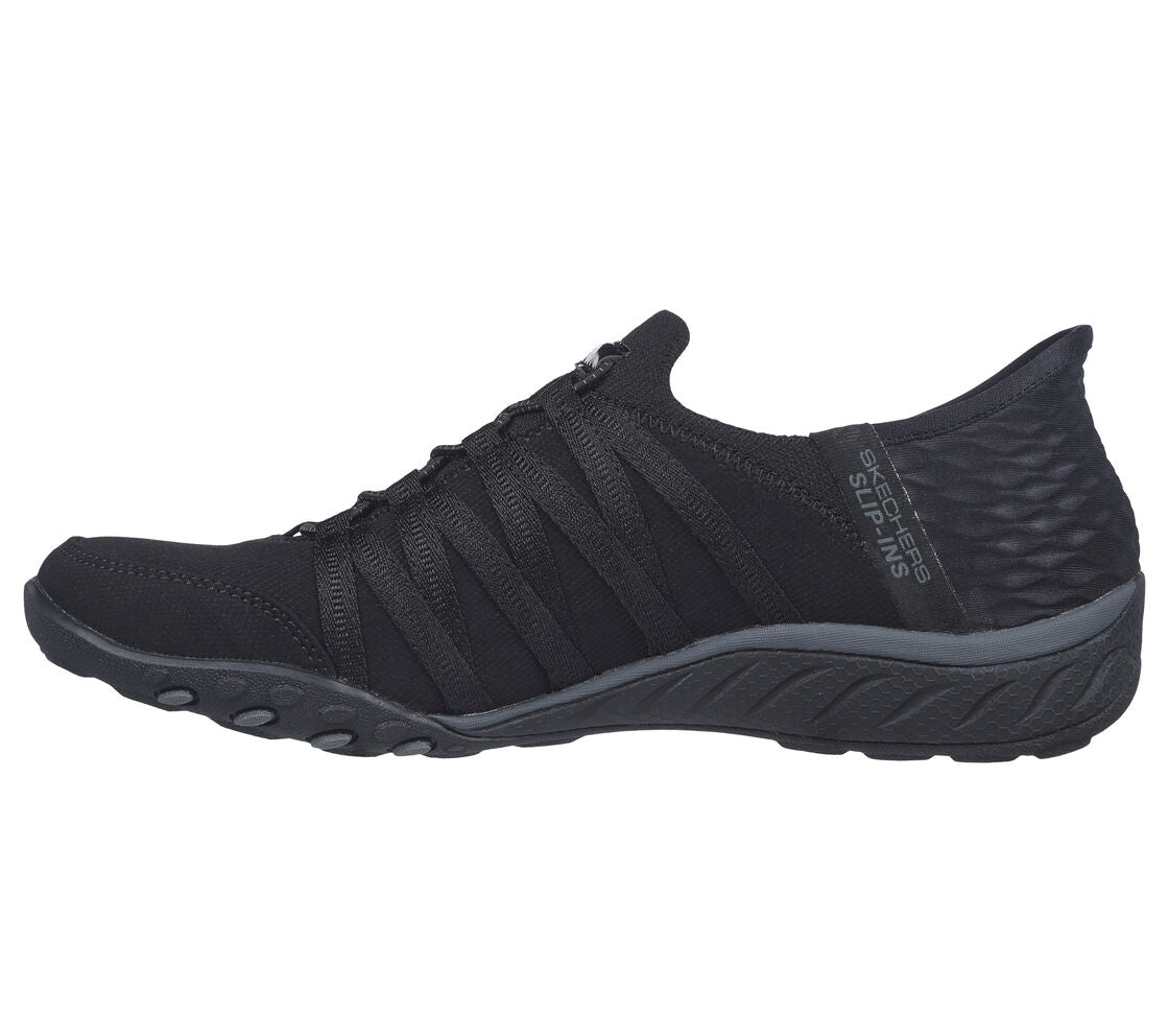 Skecher 100593 Ladies Slip In Black