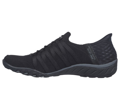 Skecher 100593 Ladies Slip In Black