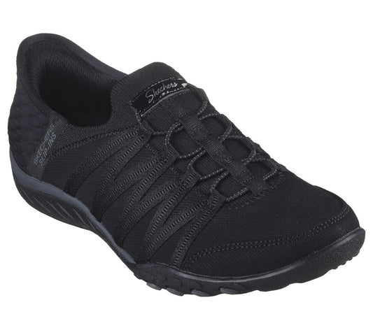Skecher 100593 Ladies Slip In Black