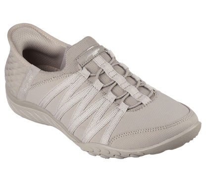Skecher 100593 Ladies Slip In Taupe