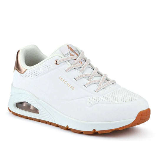 Skecher 155196 Uno (Shimmer Away) White