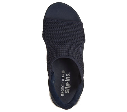Skechers 119519 Ladies Navy Slip-In Sandal