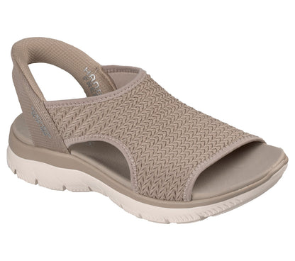Skechers 119519 Ladies Taupe Slip-In Sandal