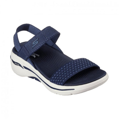 Skecher 140264 Ladies Go Walk Navy Sandal