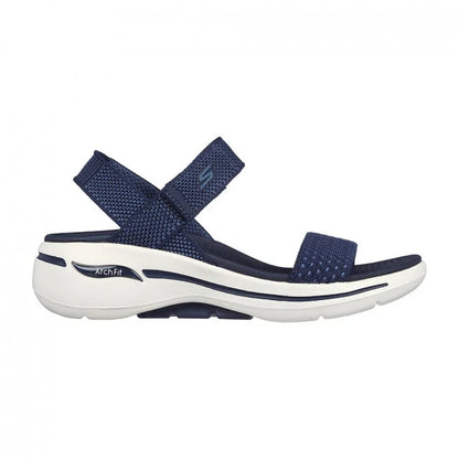 Skecher 140264 Ladies Go Walk Navy Sandal