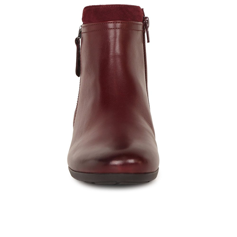 Gabor 8031.02.005 Ladies Briano Bordo Ankle Boot