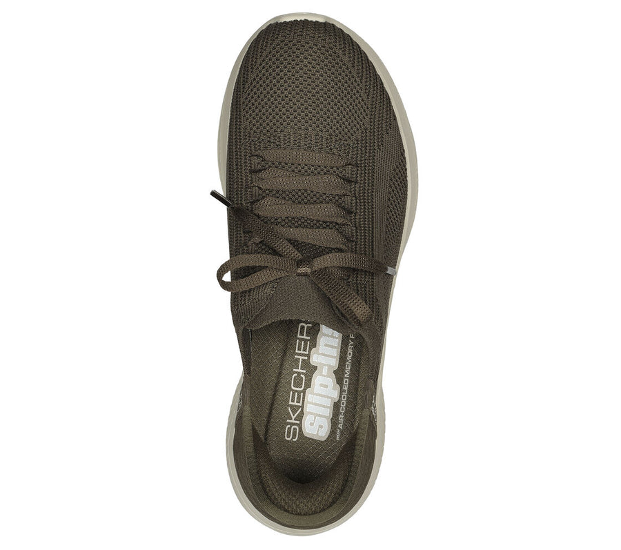 Skechers 149710  Olive Slip-ins: Ultra Flex 3.0 - Brilliant