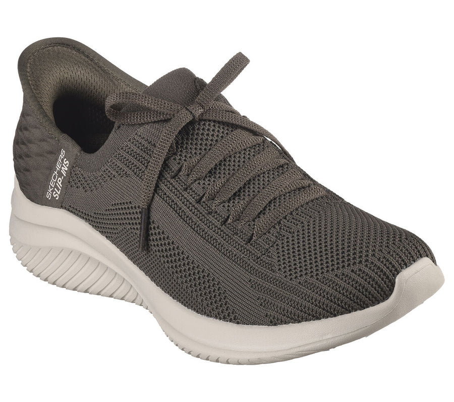 Skechers 149710  Olive Slip-ins: Ultra Flex 3.0 - Brilliant