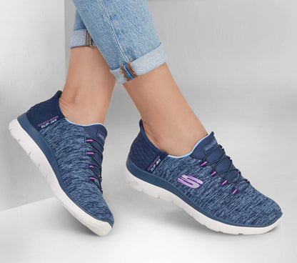Skecher 149937 Ladies Slip In Summits NVPR