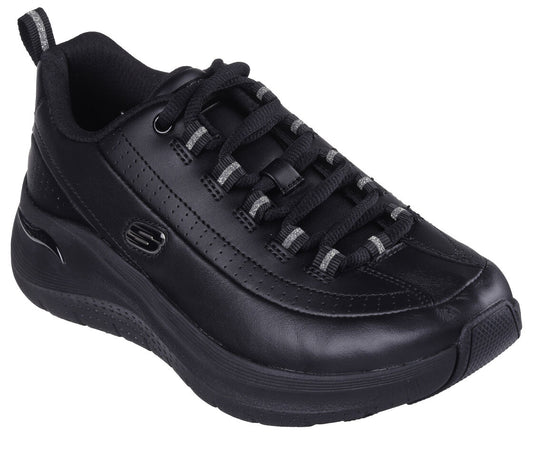 Skecher Ladies 150061 Black Arch Fit (Star Bound) Sneaker