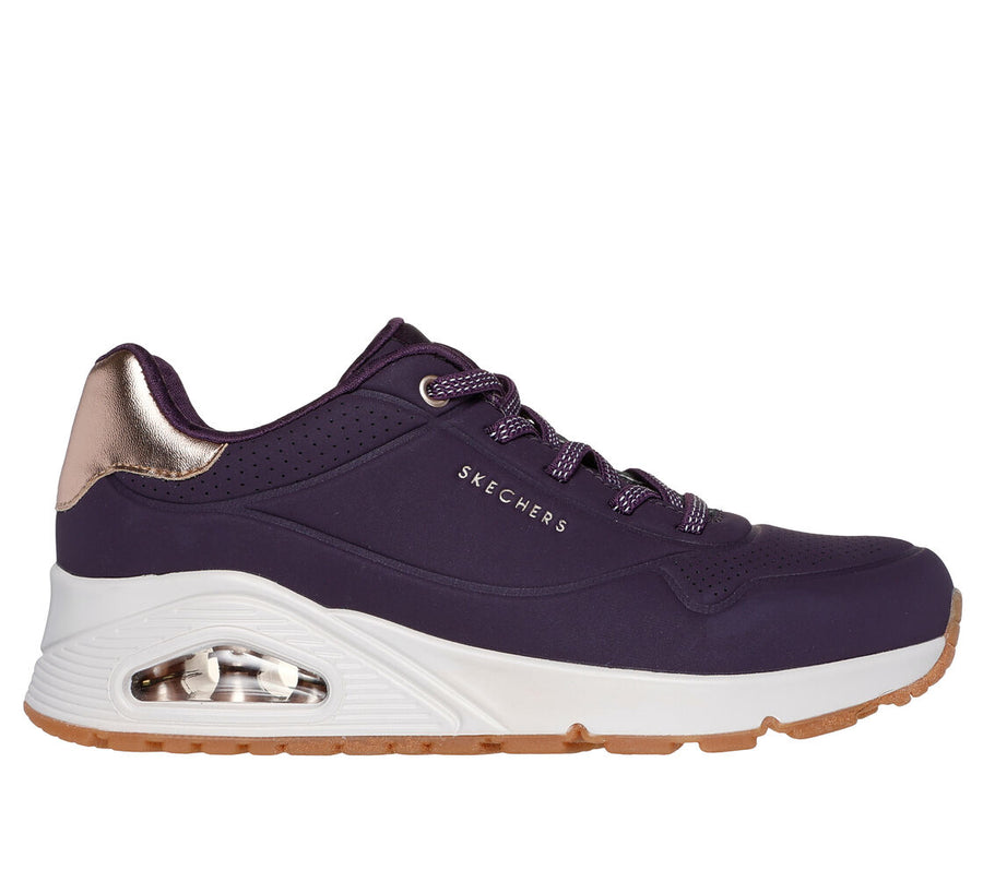 Skecher 155196 Uno (Shimmer Away) Dark Purple