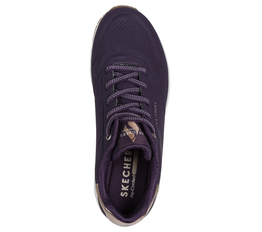 Skecher 155196 Uno (Shimmer Away) Dark Purple