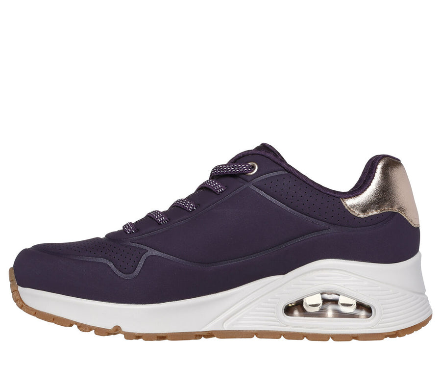 Skecher 155196 Uno (Shimmer Away) Dark Purple