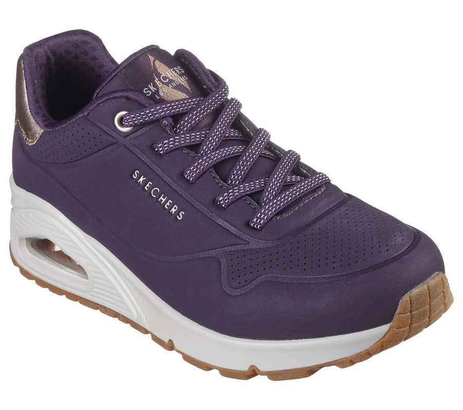 Skecher 155196 Uno (Shimmer Away) Dark Purple