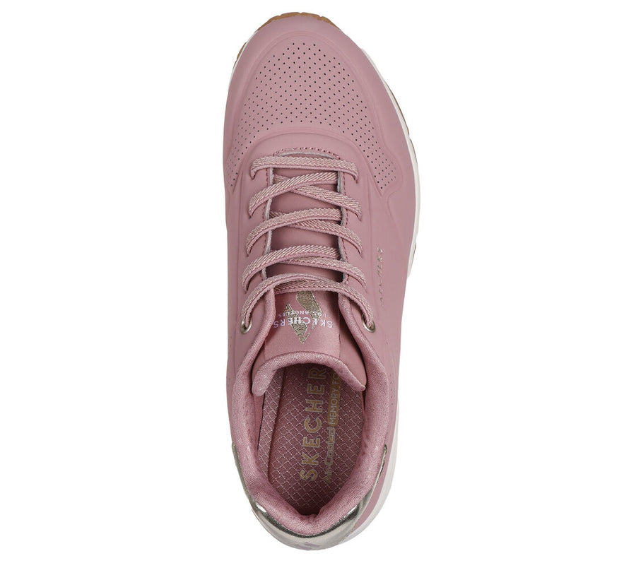 Skecher 155196 Uno (Shimmer Away) Rose