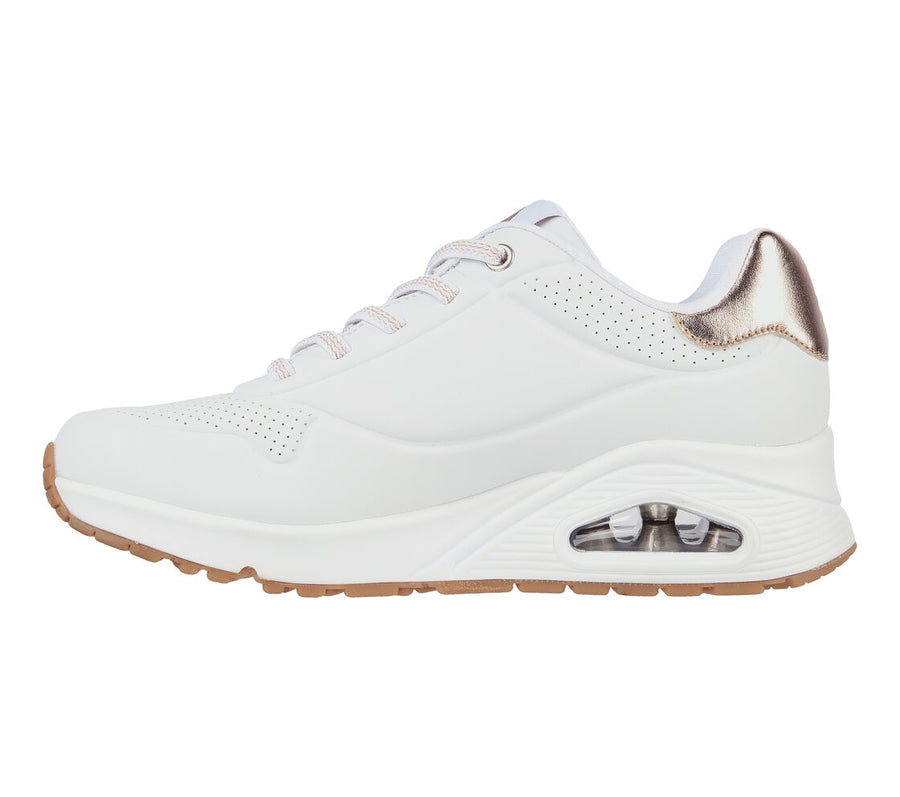 Skecher 155196 Uno (Shimmer Away) White