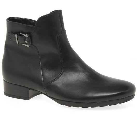 Gabor 32.714.27 Bolan Black Ankle Boot