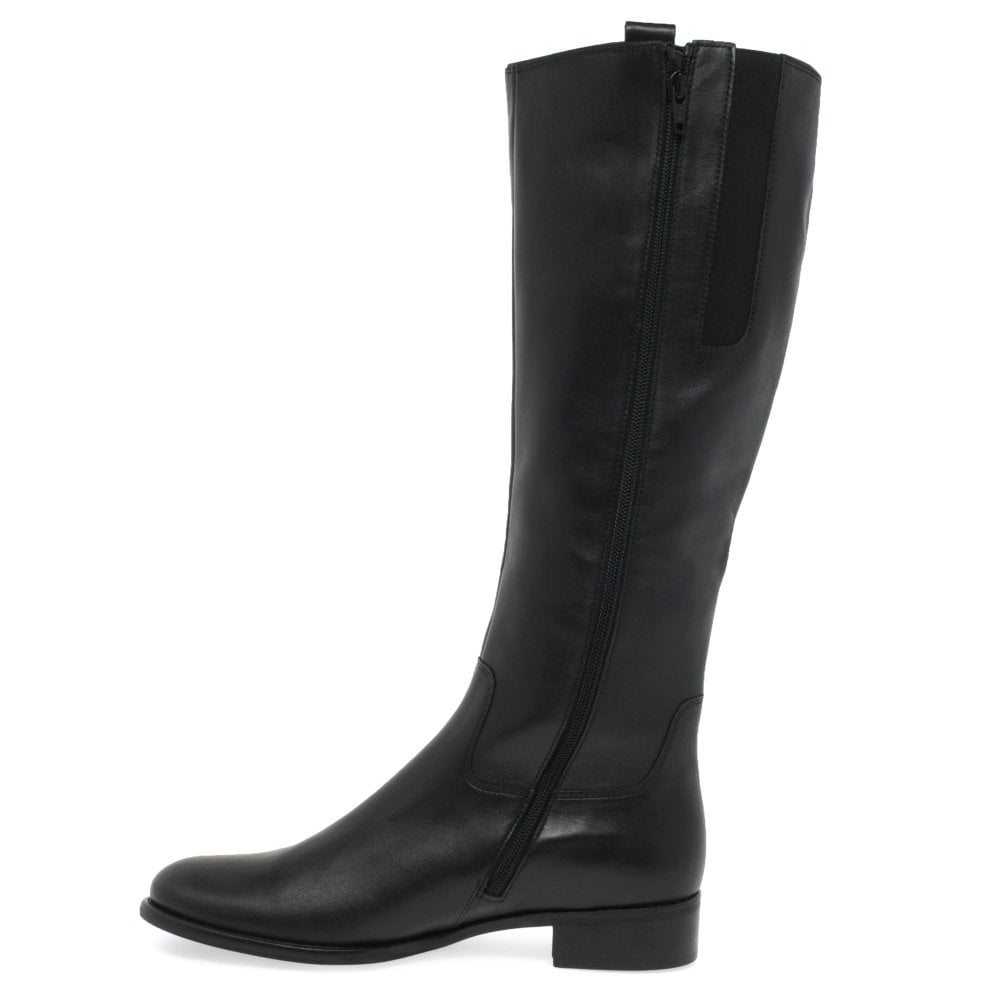 Gabor 8035.04.005 Ladies Black Brook (M) Knee High Boot