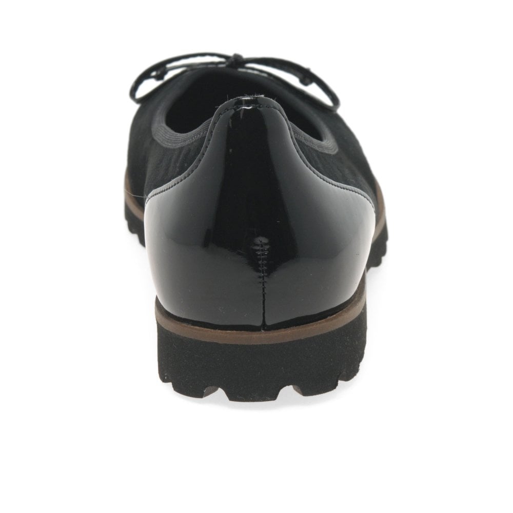 Gabor 04.100.37 Temptation Black Ballerina Pump