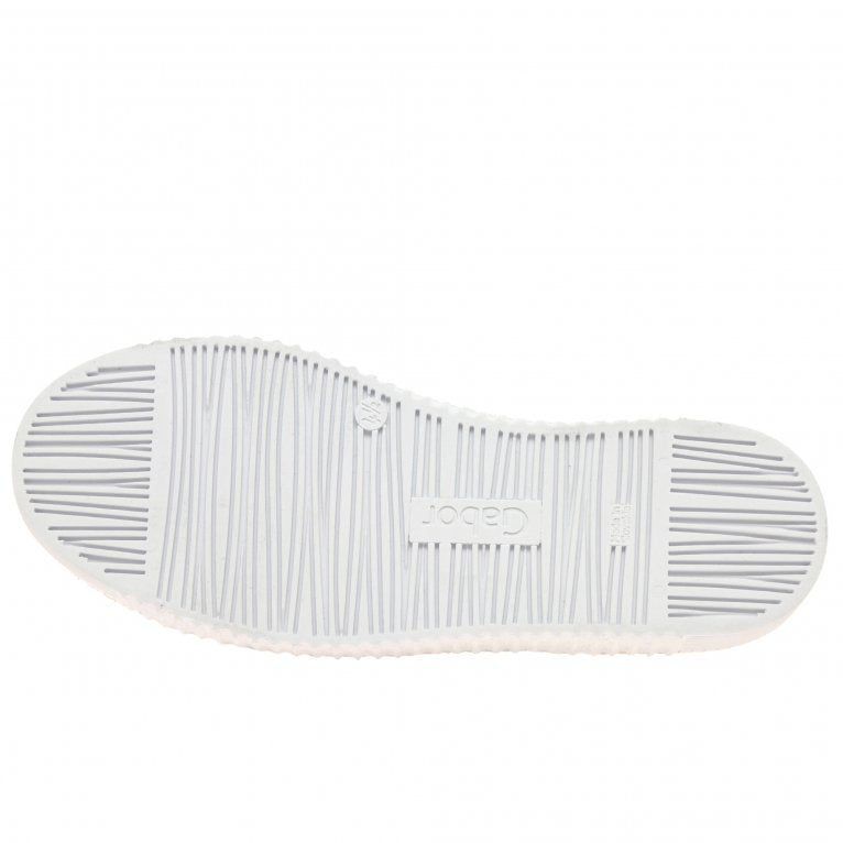 Gabor 43.330.20 Ladies Wemo White/Marine Trainer
