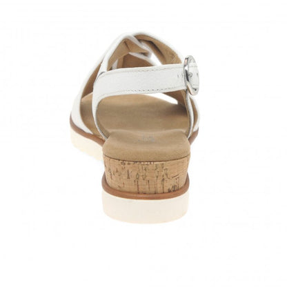 Gabor 22.751.50 Rich White Ladies Sandal