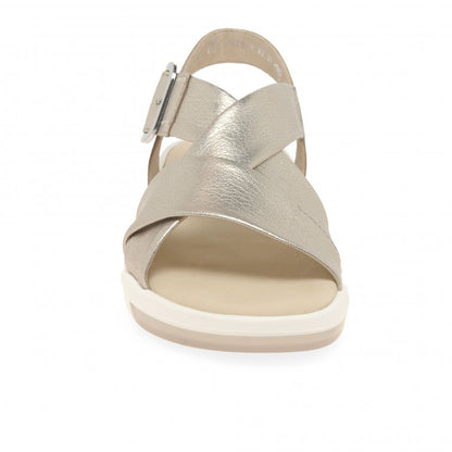 Gabor Ladies 24.603.62 Sunshine Metallic (Puder)Sandal