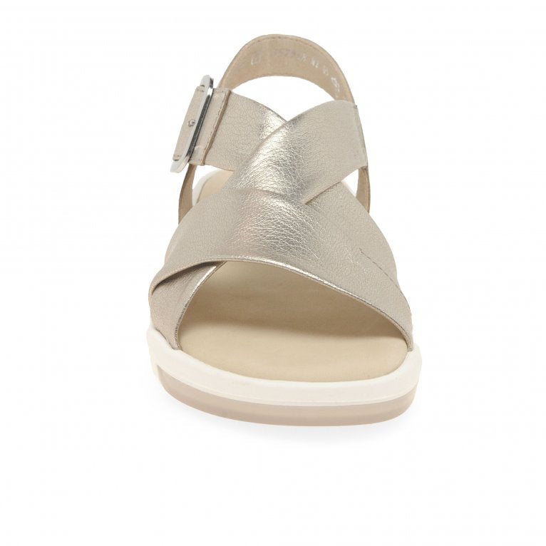 Gabor Ladies 24.603.62 Sunshine Metallic (Puder)Sandal