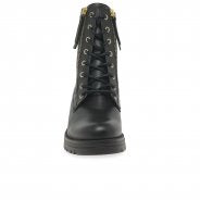 Gabor 32.785.67 Serve Ladies Chunky Lace Up Black Ankle Boot