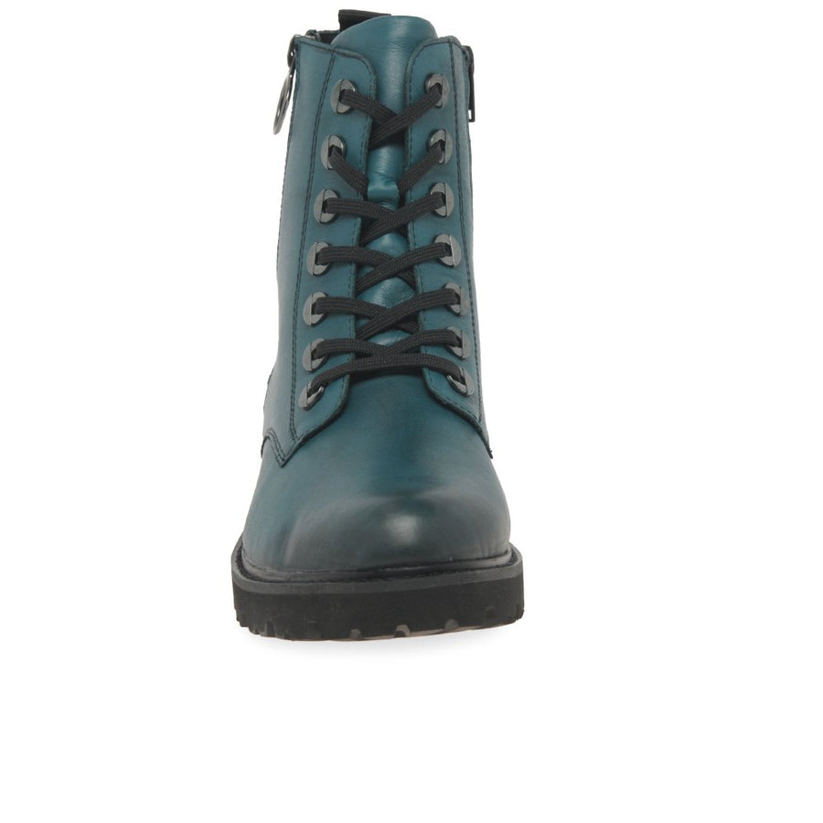 Remonte D8671-12 Ladies Petrol Ankle Boot