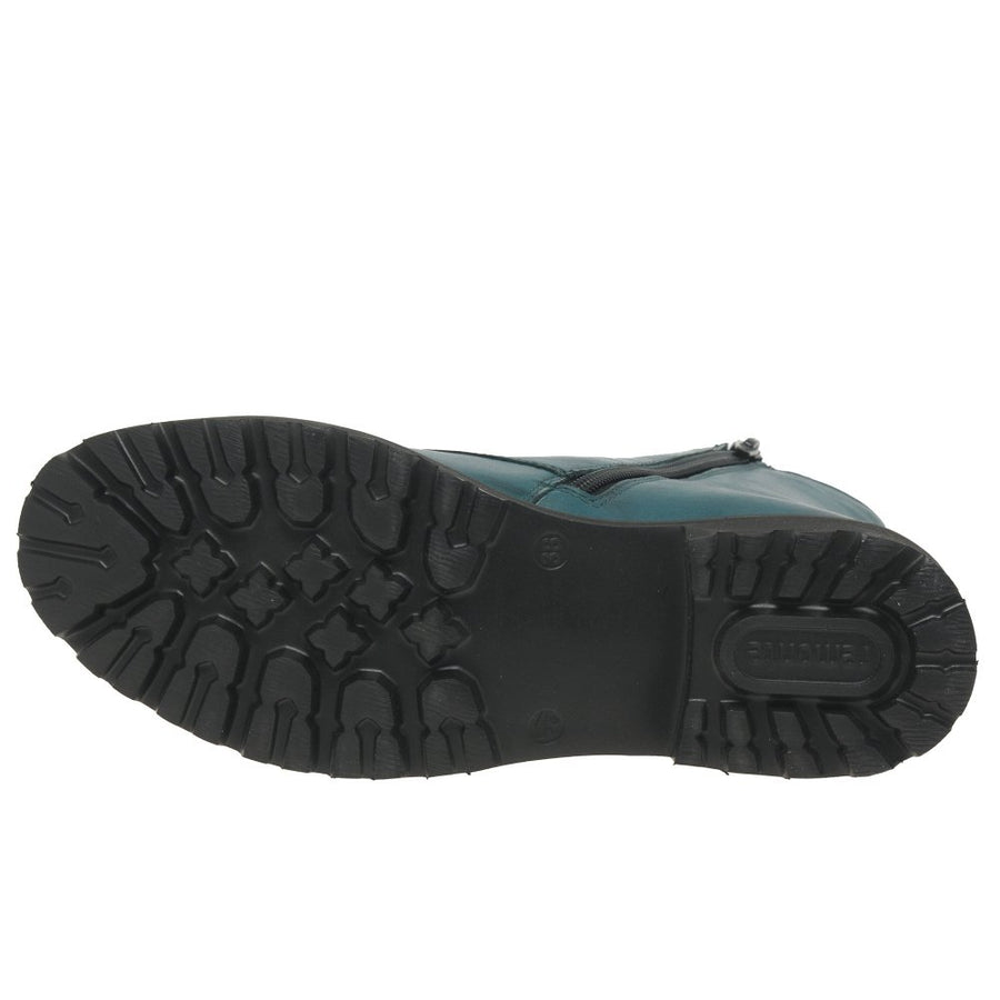 Remonte D8671-12 Ladies Petrol Ankle Boot