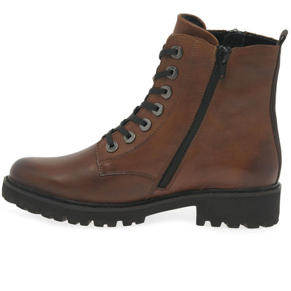 Remonte D8671-92 Ladies Metallic Ankle Boot