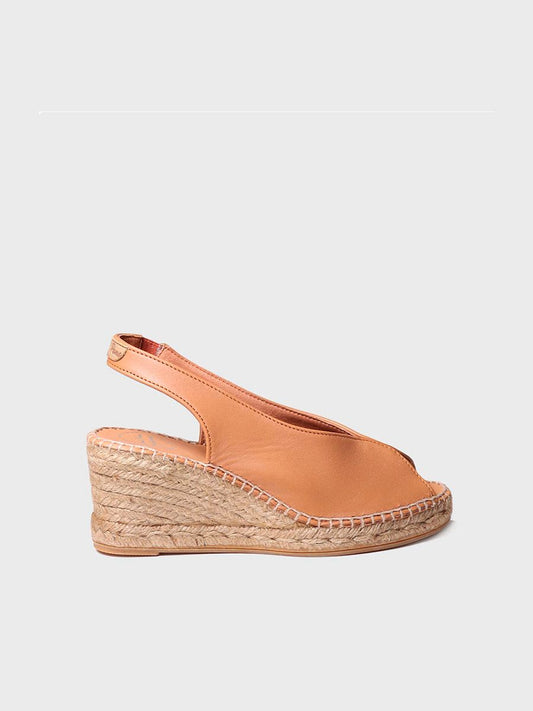 Toni Pons Laila-P Tan Leather Wedge