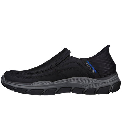 Skecher 204810 Mens Black Elgin Slip In Shoe