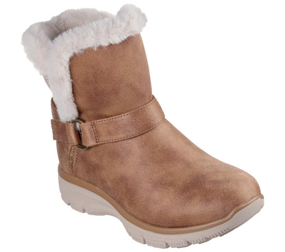 Skechers 168045 Ladies Chestnut Slip In Ankle Boot