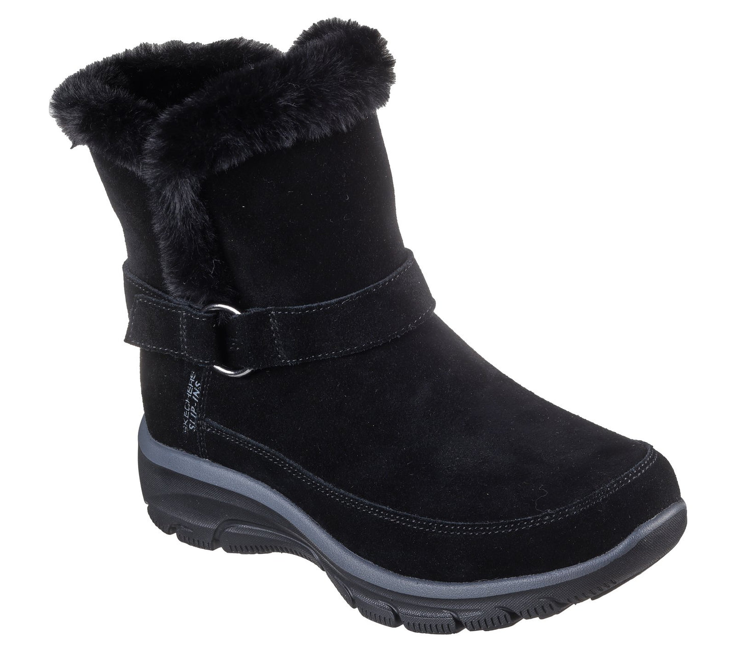 Skechers 168045 Ladies Black Ankle Boot