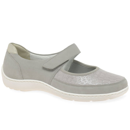 Waldlaufer 496H33 318 070 Henni Ladies Soft Velcro Shoe