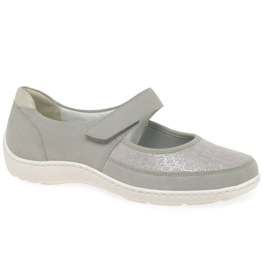 Waldlaufer 496H33 318 070 Henni Ladies Soft Velcro Shoe