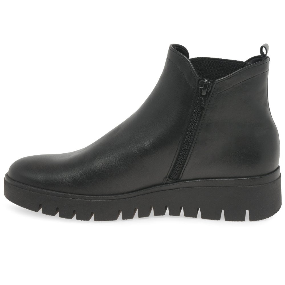 Gabor 72.061.57 Ladies Dublin Black Ankle Boot