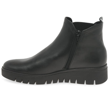 Gabor 72.061.57 Ladies Dublin Black Ankle Boot