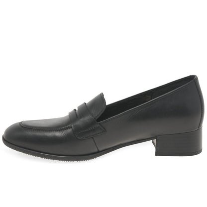 Gabor 55.280.27 Right Ladies Black Loafer