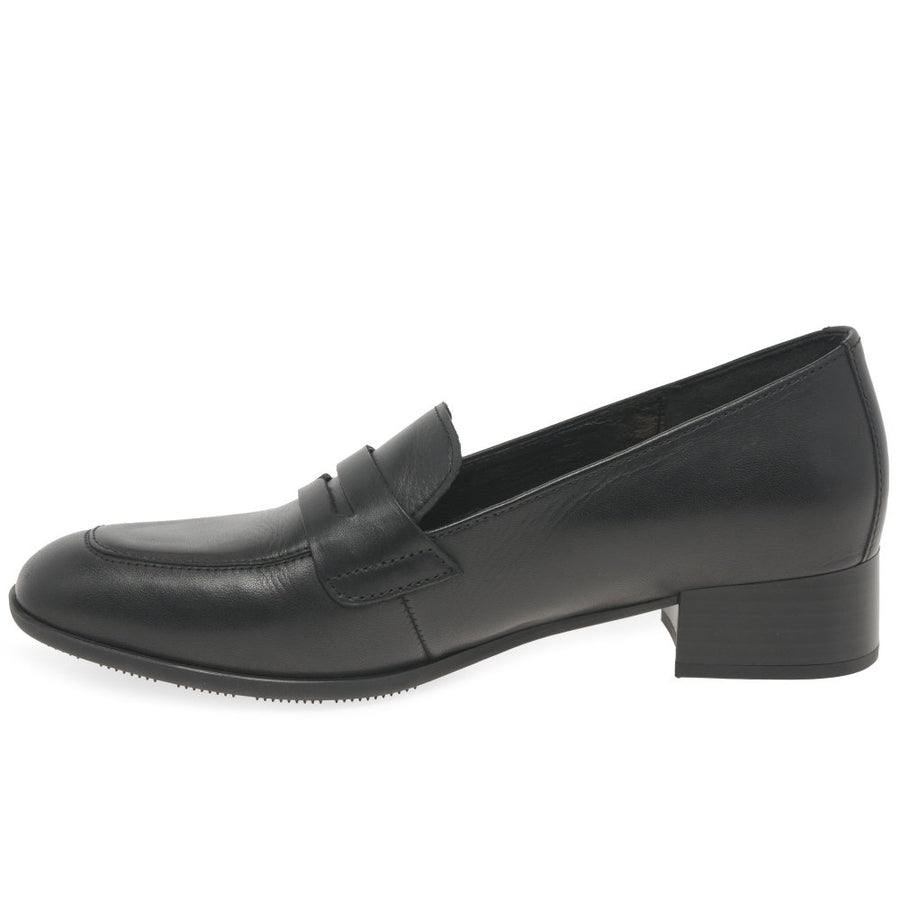 Gabor 35.280.27 Right Ladies Black Loafer