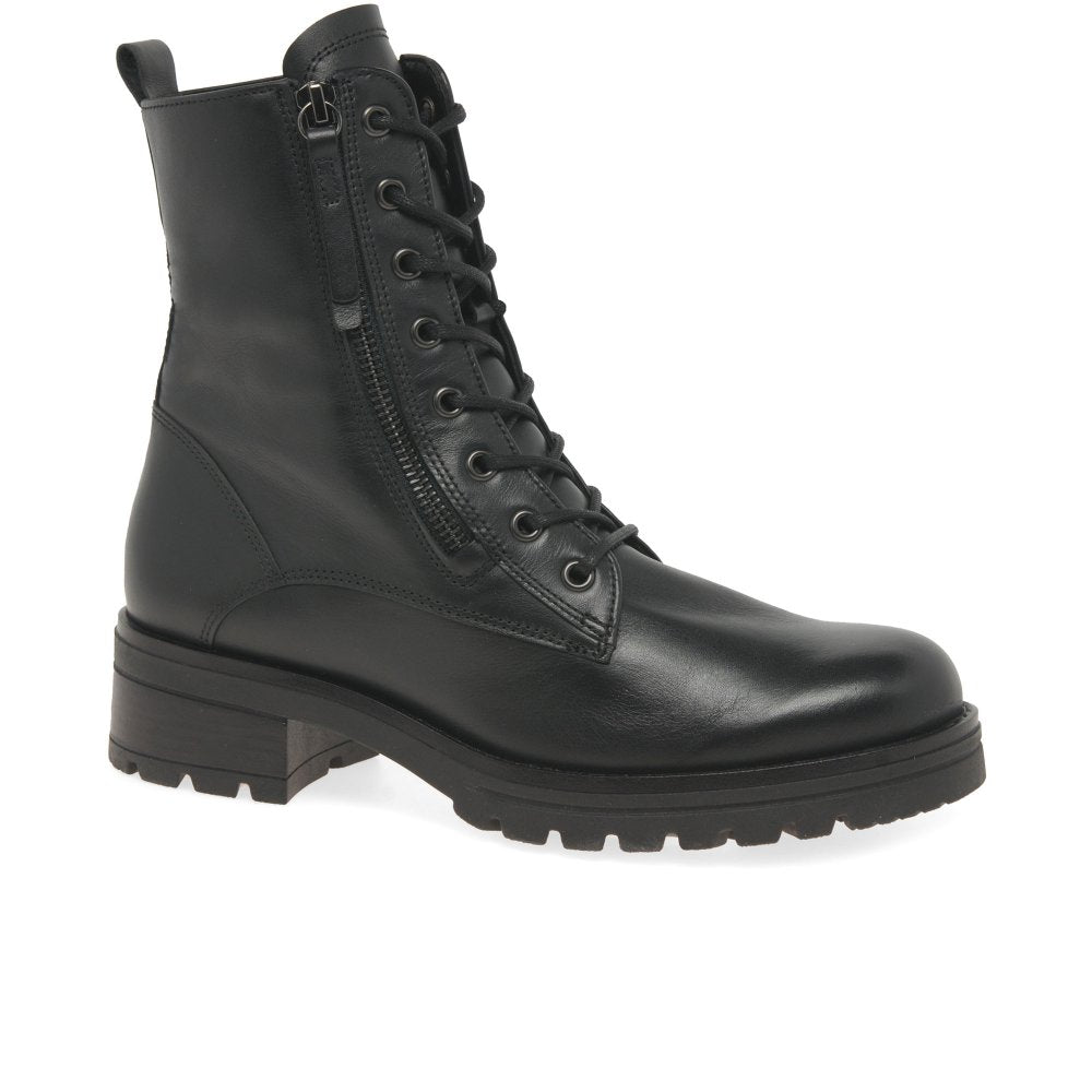 Gabor 72.785.87 Serve Women's Black biker boots