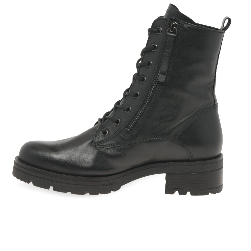 Gabor 72.785.87 Serve Women's Black biker boots