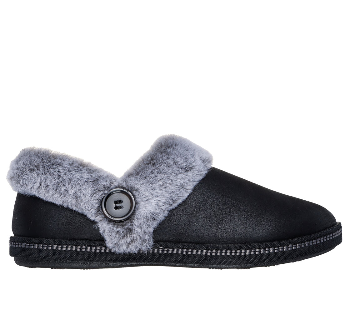 Skecher 169010 Ladies Cosy Campfire Black Slipper