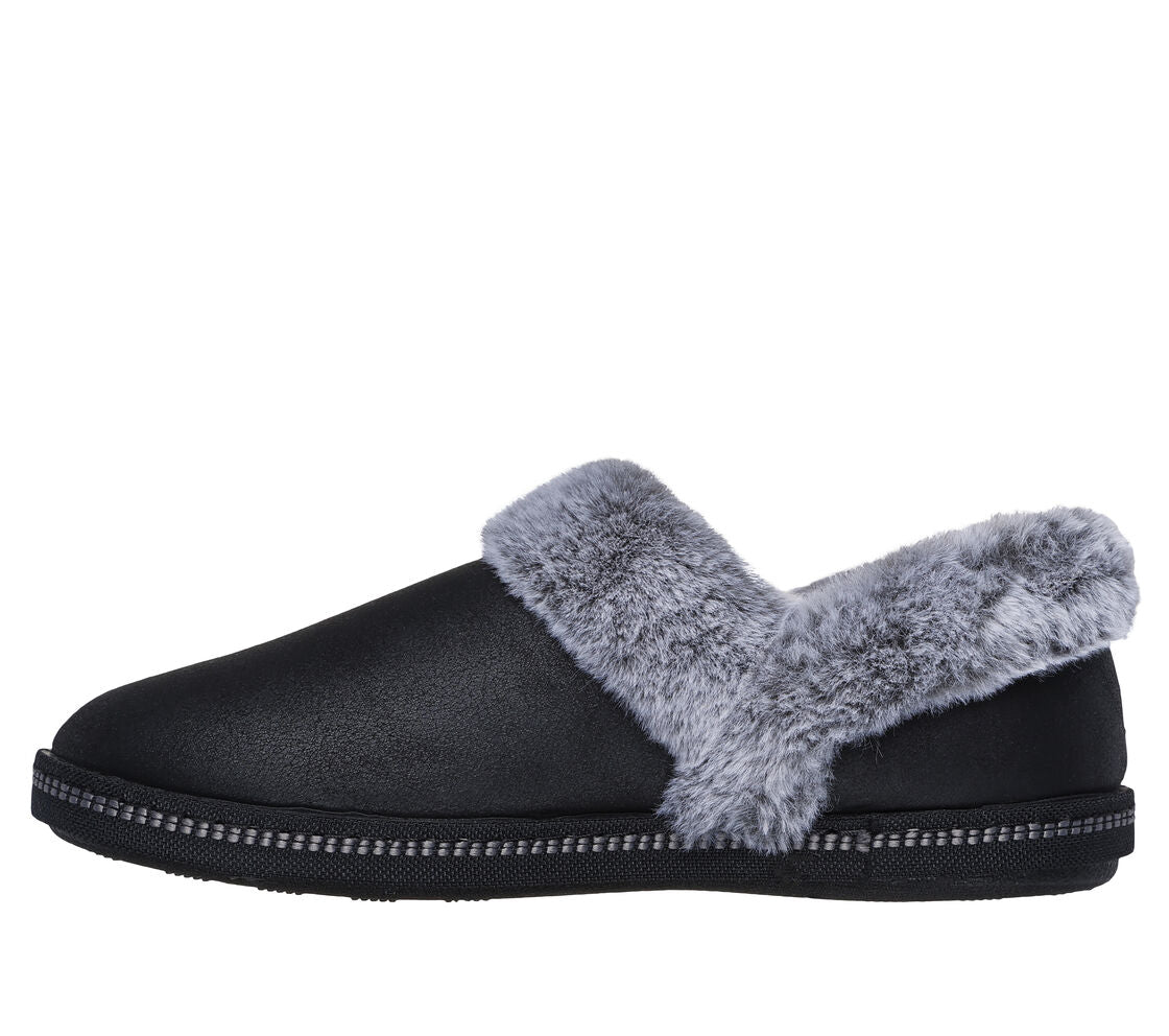 Skecher 169010 Ladies Cosy Campfire Black Slipper