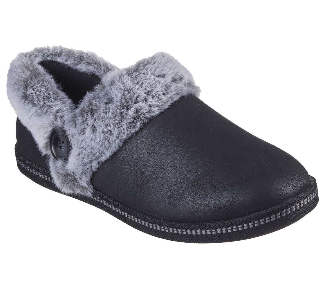 Skecher 169010 Ladies Cosy Campfire Black Slipper