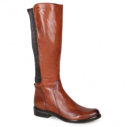 Caprice 9-25513-41 Ladies Cognac Long Leg Boot